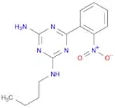 1,3,5-Triazine-2,4-diamine, N-butyl-6-(2-nitrophenyl)-