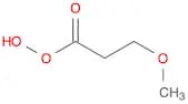 Propaneperoxoic acid, 3-methoxy-