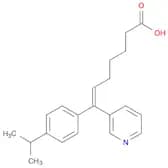6-Heptenoic acid, 7-[4-(1-methylethyl)phenyl]-7-(3-pyridinyl)-, (Z)-