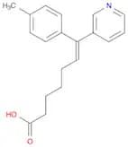 6-Heptenoic acid, 7-(4-methylphenyl)-7-(3-pyridinyl)-, (E)-