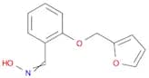 Benzaldehyde, 2-(2-furanylmethoxy)-, oxime