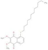 1,4-Naphthalenedione, 5-(dodecylthio)-2,3-dimethoxy-