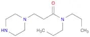 1-Piperazinepropanamide, N,N-dipropyl-