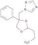 1H-1,2,4-Triazole, 1-[(4-phenyl-2-propyl-1,3-dioxolan-4-yl)methyl]-