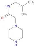 N-Isobutyl-2-piperazin-1-ylacetamide