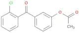 3-Acetoxy-2'-chlorobenzophenone