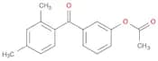 3-Acetoxy-2',4'-dimethylbenzophenone