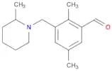 2,5-Dimethyl-3-((2-methylpiperidin-1-yl)methyl)benzaldehyde