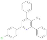 Pyridine, 6-(4-chlorophenyl)-3-methyl-2,4-diphenyl-