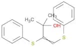 3-Buten-2-ol, 2-methyl-3,4-bis(phenylthio)-