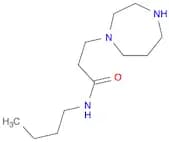 1H-1,4-Diazepine-1-propanamide, N-butylhexahydro-