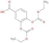 Benzoic acid, 3,4-bis[(ethoxycarbonyl)oxy]-