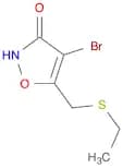 3(2H)-Isoxazolone, 4-bromo-5-[(ethylthio)methyl]-