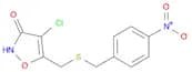 3(2H)-Isoxazolone, 4-chloro-5-[[[(4-nitrophenyl)methyl]thio]methyl]-