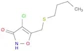 3(2H)-Isoxazolone, 5-[(butylthio)methyl]-4-chloro-