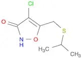3(2H)-Isoxazolone, 4-chloro-5-[[(1-methylethyl)thio]methyl]-