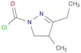 1H-Pyrazole-1-carbonylchloride, 3-ethyl-4,5-dihydro-4-methyl-