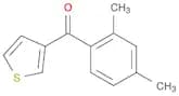 3-(2,4-Dimethylbenzoyl)thiophene