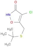 3(2H)-Isoxazolone, 4-chloro-5-[[(1,1-dimethylethyl)thio]methyl]-