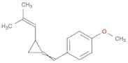 Benzene, 1-methoxy-4-[[(2-methyl-1-propenyl)cyclopropylidene]methyl]-