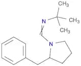 Pyrrolidine, 1-[[(1,1-dimethylethyl)imino]methyl]-2-(phenylmethyl)-