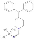 Piperidine, 1-[[(1,1-dimethylethyl)imino]methyl]-4-(diphenylmethyl)-