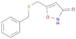 3(2H)-Isoxazolone, 5-[[(phenylmethyl)thio]methyl]-