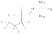 Silane, trimethyl[(2,2,3,3,4,4,5,5,5-nonafluoropentyl)oxy]-