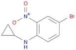 N-Cyclopropyl 4-bromo-2-nitroaniline