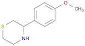 3-(4-Methoxyphenyl)thiomorpholine