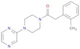 Piperazine, 1-[(2-methylphenyl)acetyl]-4-pyrazinyl-