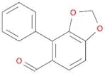 1,3-Benzodioxole-5-carboxaldehyde, 4-phenyl-