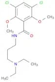 Benzamide, 3,5-dichloro-N-[3-(diethylamino)propyl]-2,6-dimethoxy-