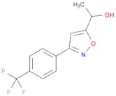 5-Isoxazolemethanol, a-methyl-3-[4-(trifluoromethyl)phenyl]-