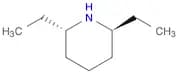 Piperidine, 2,6-diethyl-, trans-