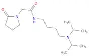 1-Pyrrolidineacetamide, N-[4-[bis(1-methylethyl)amino]butyl]-2-oxo-