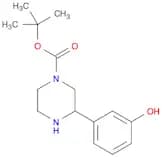 1-Piperazinecarboxylicacid, 3-(3-hydroxyphenyl)-, 1,1-dimethylethyl ester