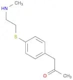 2-Propanone, 1-[4-[[2-(methylamino)ethyl]thio]phenyl]-