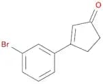2-Cyclopenten-1-one,3-(3-bromophenyl)-