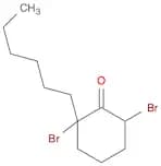 Cyclohexanone, 2,6-dibromo-2-hexyl-