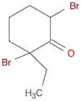 Cyclohexanone, 2,6-dibromo-2-ethyl-