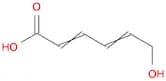 6-Hydroxy-2,4-hexadienoic acid