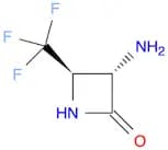 2-Azetidinone, 3-amino-4-(trifluoromethyl)-, trans-