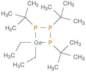 Triphosphagermetane, 1,2,3-tris(1,1-dimethylethyl)-4,4-diethyl-