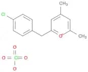 Pyrylium, 2-[(4-chlorophenyl)methyl]-4,6-dimethyl-, perchlorate