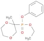 Phosphonic acid, (2-methyl-1,4-dioxan-2-yl)-, ethyl phenyl ester