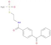 Benzophenone-4-carboxamidoethyl Methanethiosulfonate