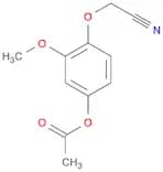 2-(4-ACETOXY-2-METHOXYPHENOXY)-ACETONITRILE
