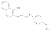 1-Naphthalenol, 2-[3-[(4-methoxyphenyl)imino]-1-propenyl]-