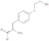 Ethanol, 2-[[4-(2-nitro-1-propenyl)phenyl]thio]-
